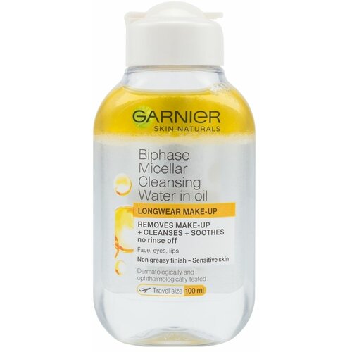 Garnier skin naturals dvofazna micelarna voda za čišćenje lica 100 ml Slike