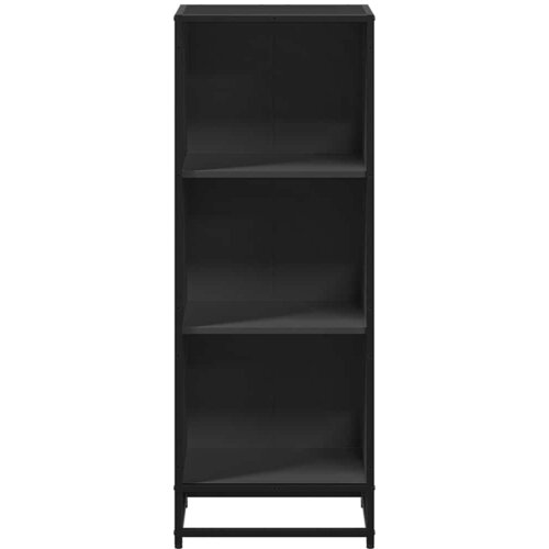 Ormar za knjige crni 40x35x107,5 cm izrađeno drvo Slike