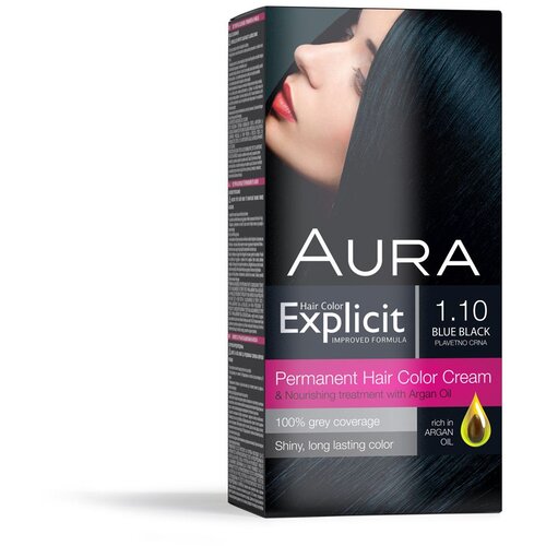 Aura EKSPLICITNA BOJA KOSE 7.44 NOVA bakreno crvena Cijene