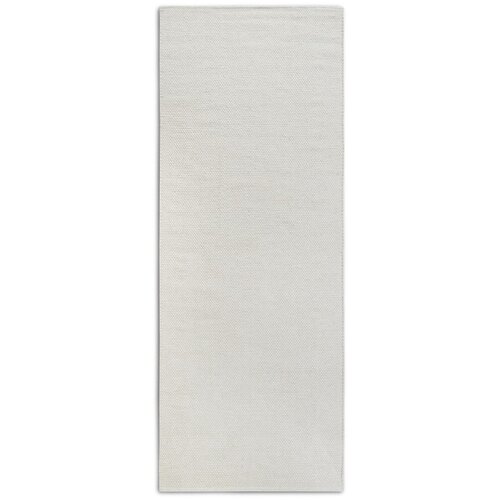 Elle Decoration Kremno bel ročno tkan tekač iz me&amp;scaron;anice volne 80x200 cm Pradesh Natural White &amp;ndash; Slike
