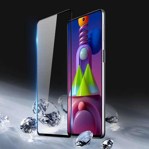 Dux ducis 9D za&amp;scaron;titno staklo puna pokrivenost s okvirom za Samsung Galaxy M51 Slike