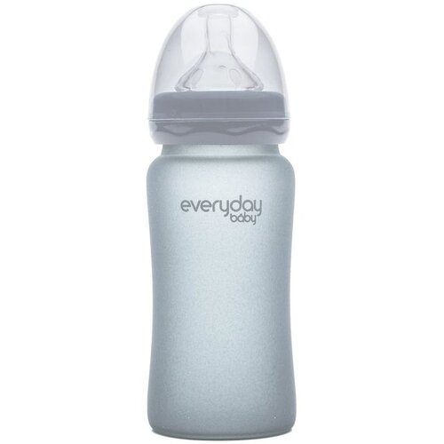 Everyday baby staklena bočica, 240ml Healthy+ , Siva Cene