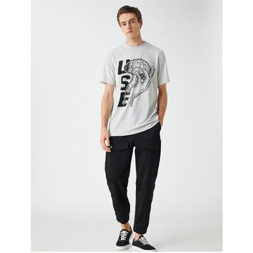Koton T-Shirt - Gray Slike