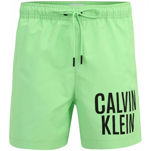 Calvin Klein Underwear Kratke kopalne hlače jabolko / črna