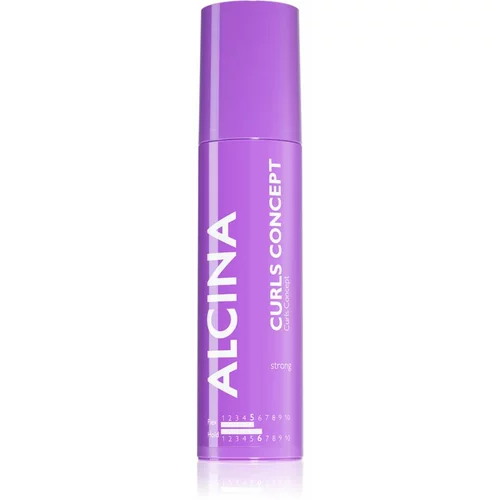 ALCINA Strong styling gel za učvršćivanje prirodnih kovrča 100 ml