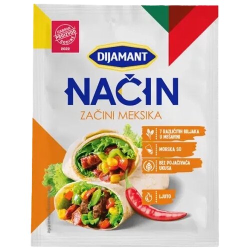 Dijamant Začin DIJAMAN Način Meksika 25g Cene