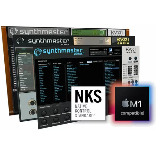 KV331 Audio SynthMaster Player (Digitalni izdelek)