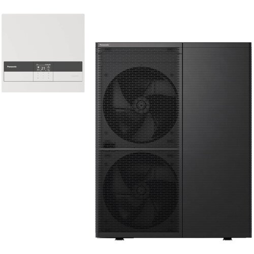 Panasonic T-CAP Aquarea WH-WXG12ME8+WH-CME8 12 kW toplotna črpalka (R290 propan, hidrosplit, zrak-voda, 3F fazna) - Slike