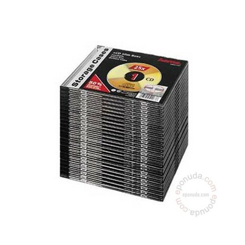 Hama Prazne slim CD kutije 25 kom pakovanje Slike