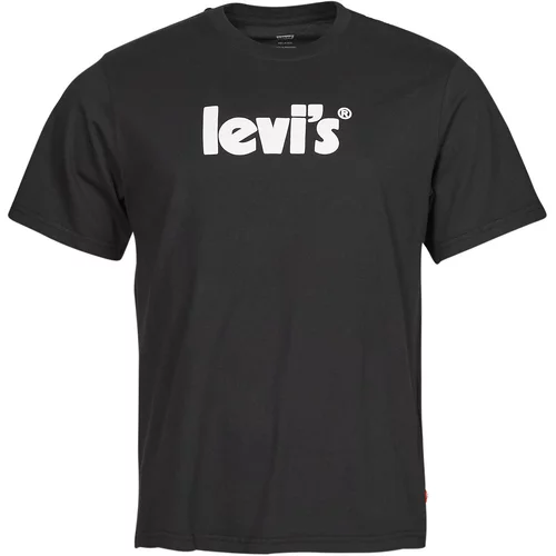 Levi's Majice s kratkimi rokavi SS RELAXED FIT TEE Črna