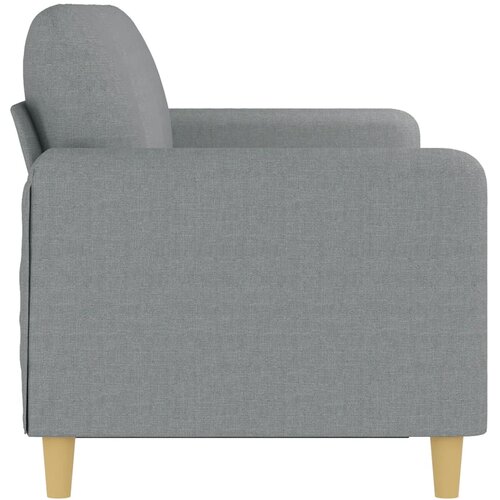  Trosjed od tkanine svjetlosivi 180 cm Slike