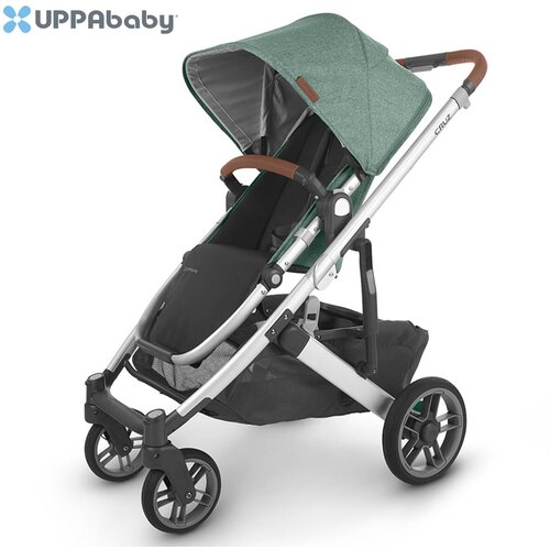 Uppababy voziček 1v1 Cruz V2 emmett - sage-army green m&amp;eacute;lange 0920-BAS-EU-EMT Slike