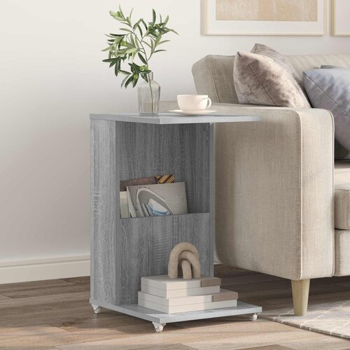 Bocni stol Siva Sonoma 40 x 35 x 60 cm Konstruirano drvo Cijene