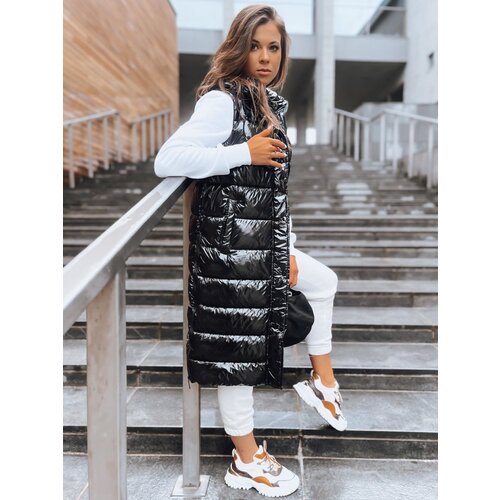DStreet Women's quilted vest GANTINI black Cene