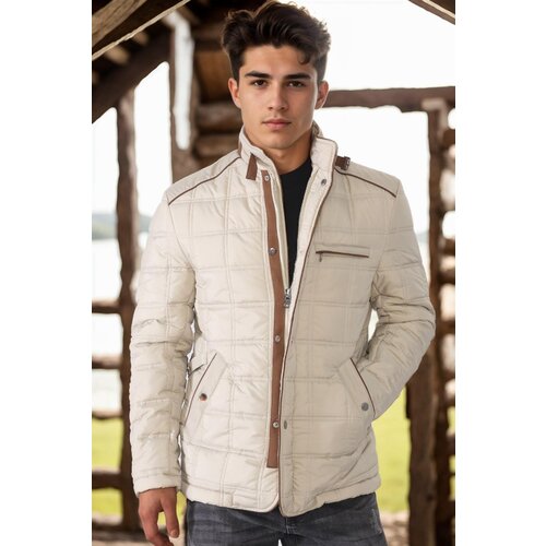 Dewberry M8640 MEN'S COAT-DARK BONE Cene