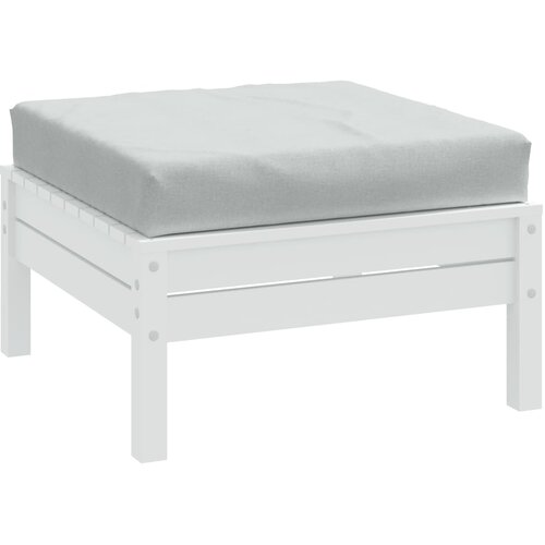 vidaXL Jastuk za palete pro&scaron;arani svjetlosivi 60x60x9,5 cm od tkanine Cijene