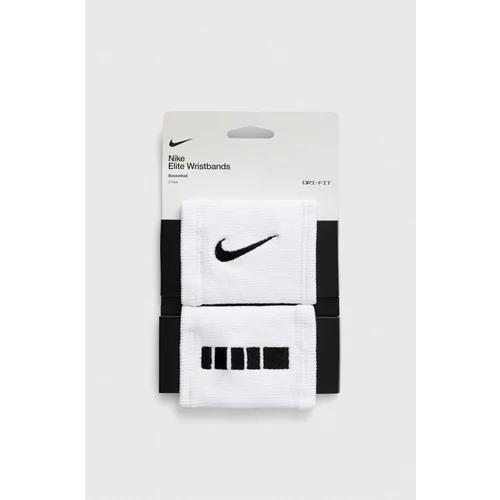 Nike Trake za zglobove 2-pack boja: bijela