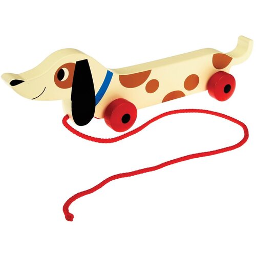 Rex London Leseni pes za vlečenje Rex London Charlie The Sausage Dog, dolžina 31,5 cm Cene