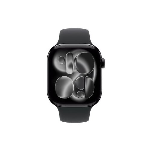 Apple Watch S11 GPS 46mm Jet Black Aluminium Case with Black Sport Band - S/M (meuw4et/a) Cene