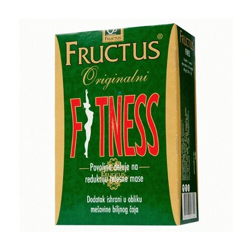 Fructus fitnes filter čaj 40g Slike
