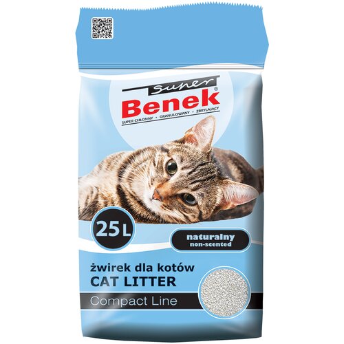 Benek Super Compact naravni - 25 l (pribl. 20 kg) Cene