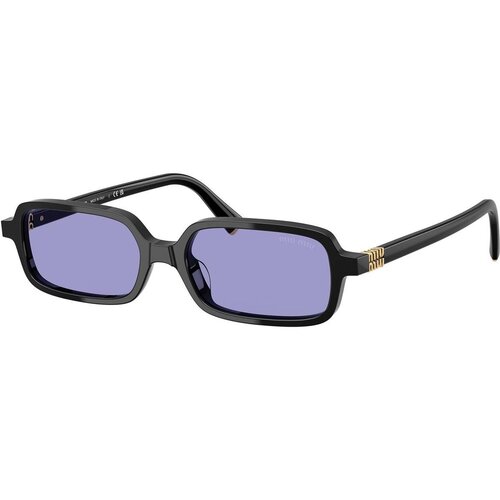 Miu Miu MU11ZS 16K01O ONE SIZE (51) Črna/Vijolična Slike