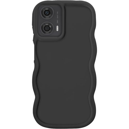 Avizar Ohi&scaron;je za Motorolo Moto G24, G04 in G04s Silikonsko Odporen na udarce, Črna, (5000014764) Cene