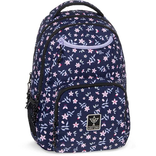 Ars Una Navy bloom AU-6 &scaron;kolska torba, ruksak 34x45x26cm Cijene