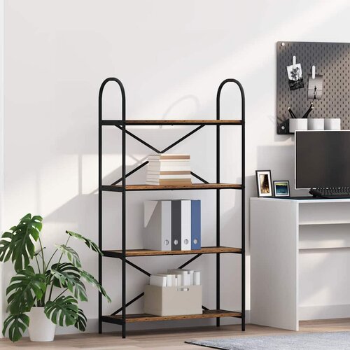  Polica Staro drvo 80 x 30 x 146 cm Konstruirano drvo Cijene