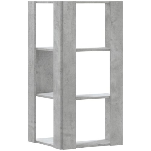  Kutni regal za knjige s 3 razine 50x50x102cm drveni Slike