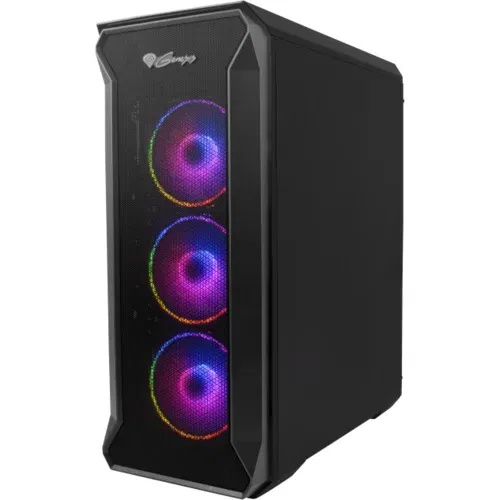 Genesis Caja Gaming Irid 505 Argb ATX 2XUSB 3.0 2XUSB 2.0 S/F Cristal Templado, (20598879)