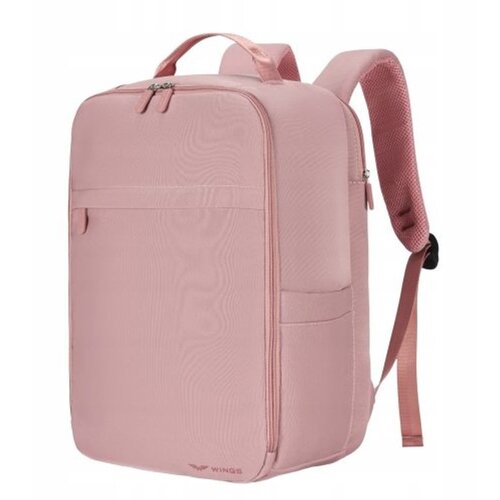WINGS CBP001 ruksak za kabinu 40x25x20 cm, 20 l, s pretincem za laptop 15,6", ružičasti Cijene
