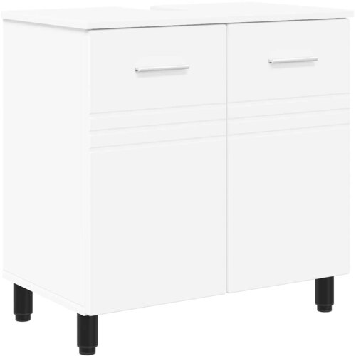 vidaXL Kopalniška enota Bela 60 x 35 x 60 cm Inženirski les, (5000245378) Cene