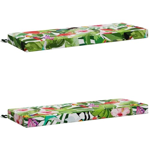  Jastučići za klupe - 2 dijela SOEST 2 kom. 100% poliester - &amp;Scaron;areni 110 x 40 x 8 cm Poliester Slike