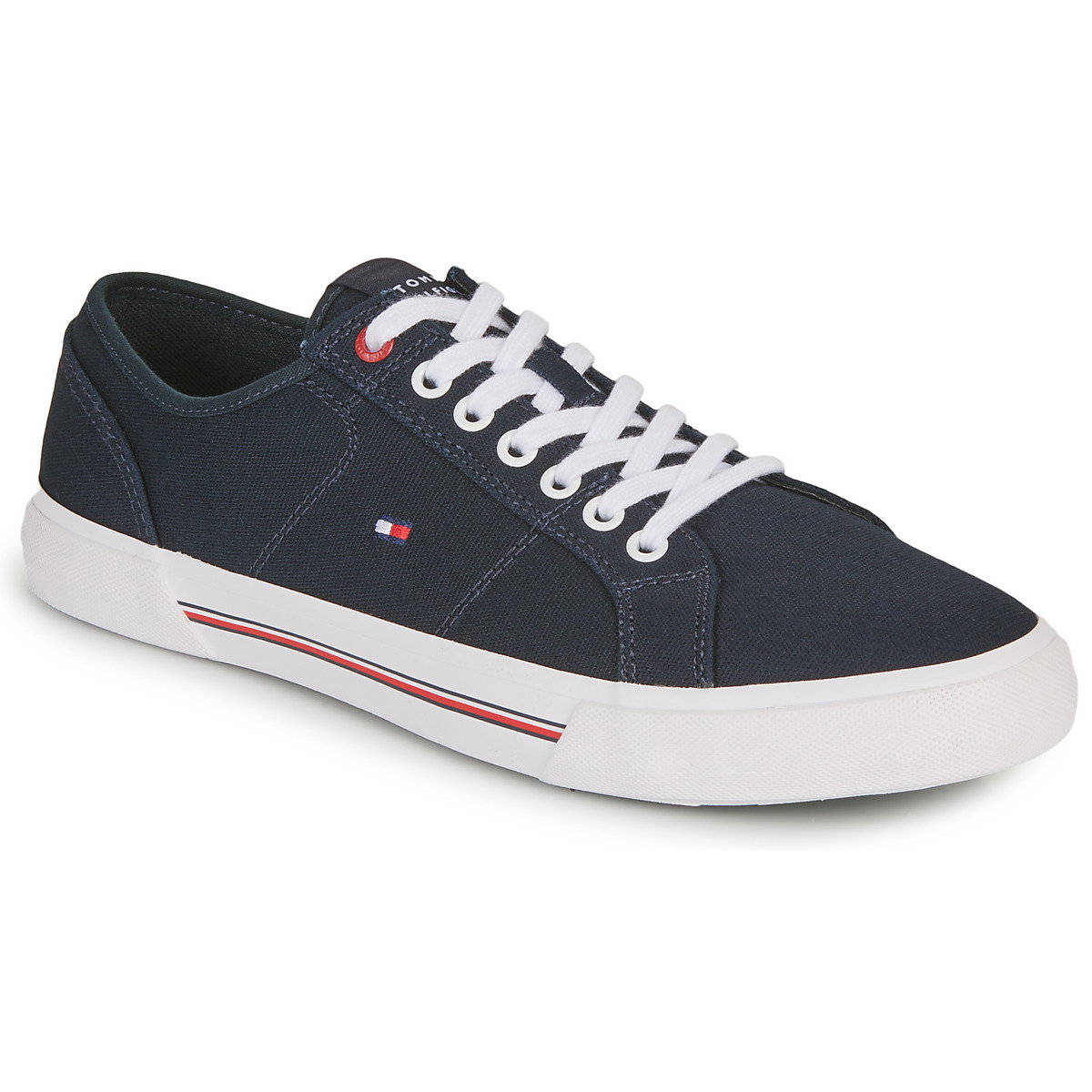 Tommy Hilfiger Nizke superge CORE CORPORATE VULC CANVAS Cene