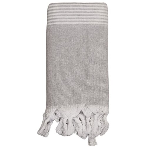 Dekordom peškir PESHTEMAL 90x175 - Grey Cene