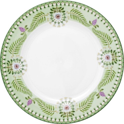 Pip Studio Lily & Lotus - krožnik Ø 23 cm - Svetlo zelena Cene