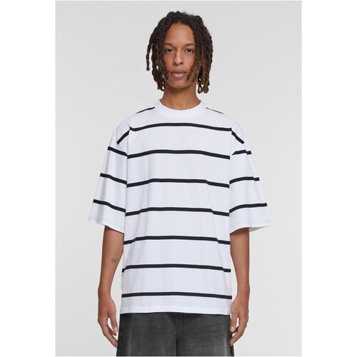 Urban Classics Men&amp;#039;s striped T-shirt with oversized sleeves white/black Slike