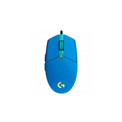 Logitech Miš G102 LIGHTSYNC Corded Gaming - plavi - USB - EER Cene