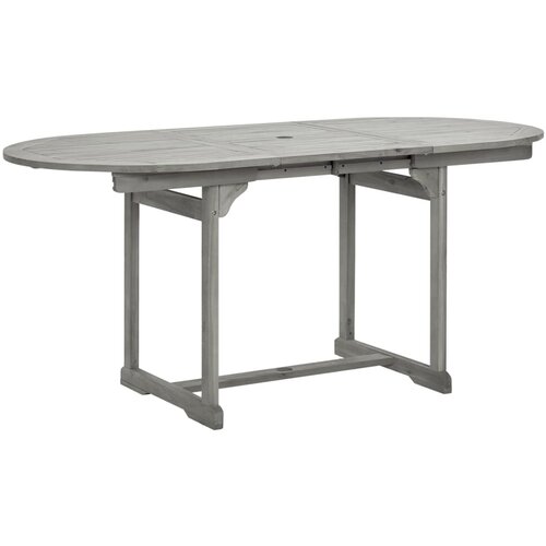 VidaXL Vrtni blagovaonski stol (120-170) x 80 x 75 cm od drva bagrema Slike