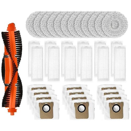 INORCO Za robotski sesalnik M30 Pro / C107 Glavna krtača Mop Krpa Kup Filter Vrečka za prah Dodatki Deli, (21851906) Slike