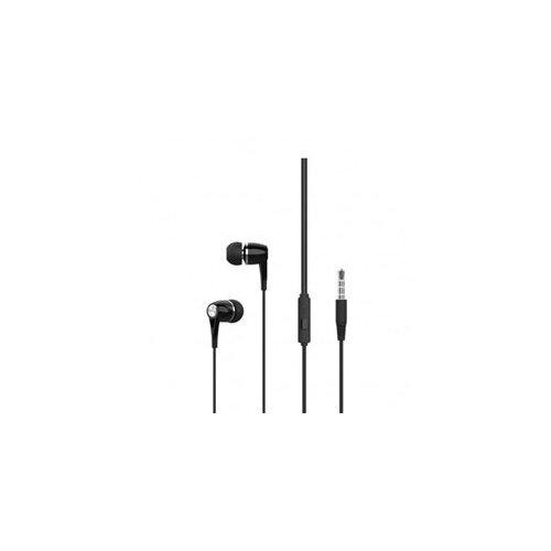 XO In-Ear Slu&amp;scaron;alice sa mikrofonom EP21 Black Slike