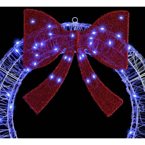 VidaXL Vijenac S LED lampica Plava 90 cm Akril Slike