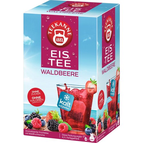 Ice Tea - gozdno jagodičevje - 18 Čajnih vrečk Cene