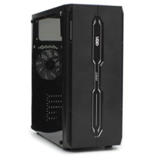 UGD Kuciste Joker K27 ATX, providna stranica, ugradjen 1x RGB kuler, crno Cene