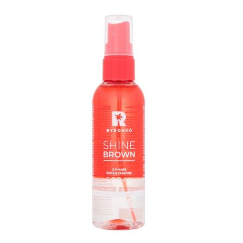 Byrokko Shine Brown Watermelon 2-Phase Super Tanning Spray dvofazni sprej za tamnjenje 104 ml POKR Cene