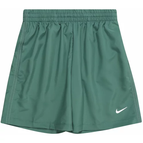 Nike Športne hlače jelka / bela
