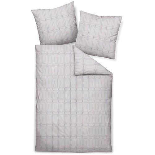 Janine posteljnina 135/200 cm mako saten platinaste barve, siva, antracit Cene