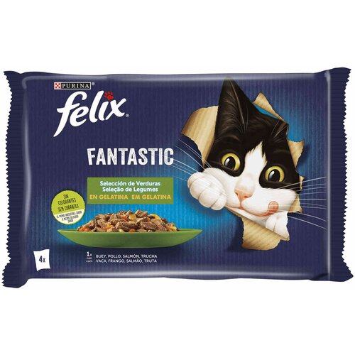 Felix sos za mačke sa govedinom 85g 4/1 Slike