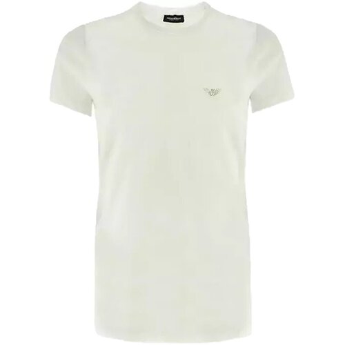 Emporio Armani Majice s kratkimi rokavi EW000408 AF10889 Bela Slike